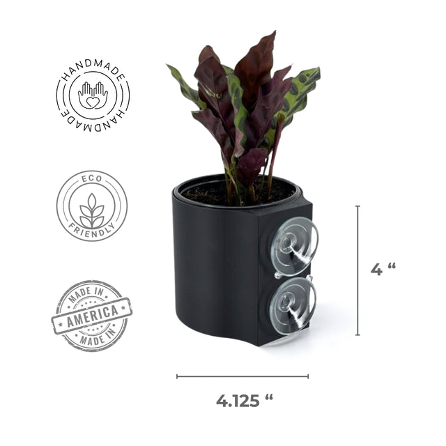 Suction Planter: Black